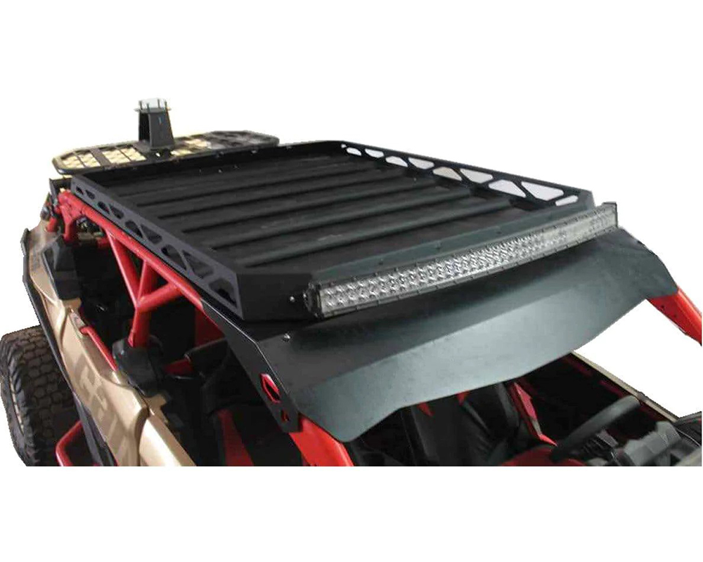 AFX Motorsports Black Roof Rack Can-Am X3 MAX 4 Seater - CAN006-B-LED