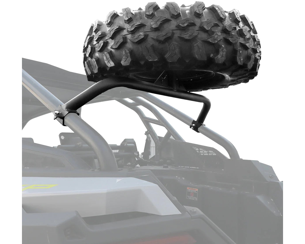 AFX Motorsports Black Spare Tire Carrier Polaris RZR PRO XP 2020-2022 - POR037