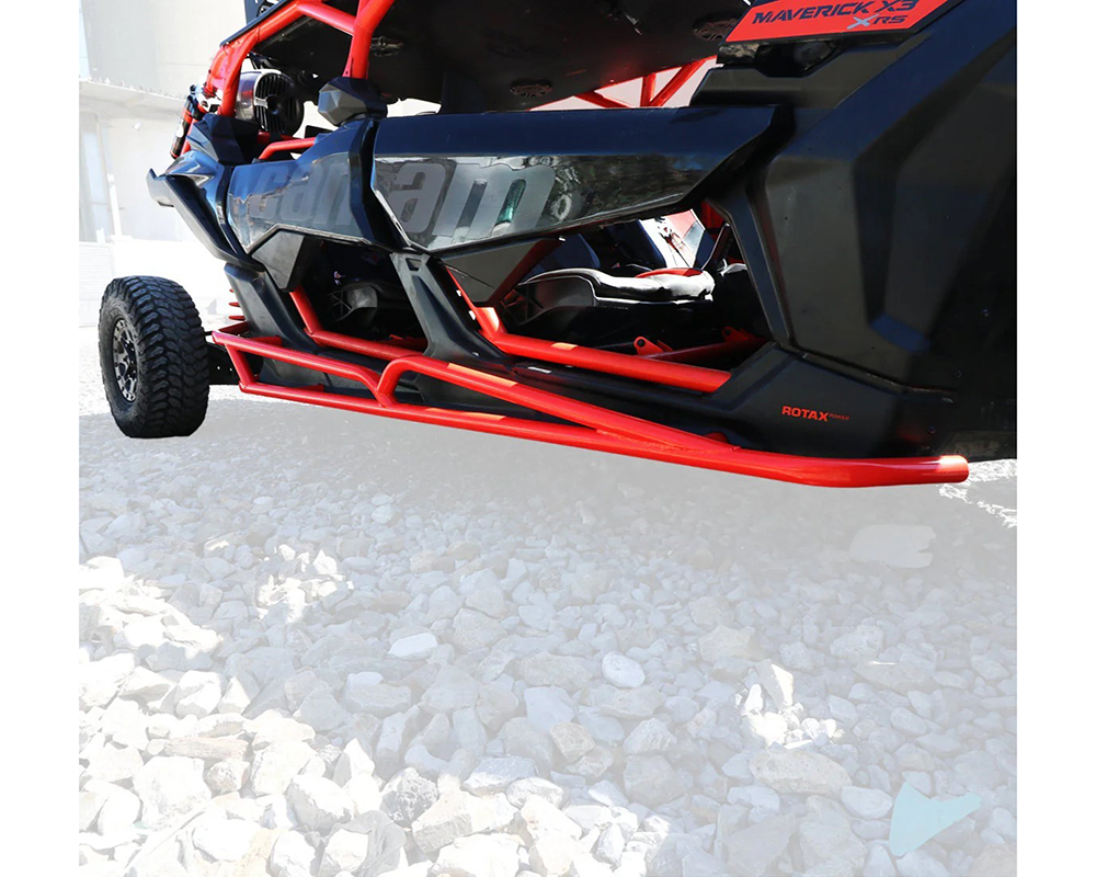 AFX Motorsports Black Nerf Bars Can-Am Maverick X3 MAX - PRO032-B