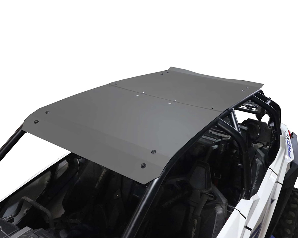 AFX Motorsports Light Gray Aluminum Roof Polaris RZR XP PRO | Turbo R 4 Seater 2019-2023 - TEC018-G-AL