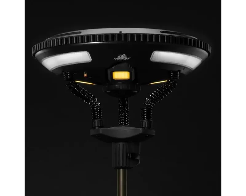 Tuff Stuff Overland Halo 9.75" Solar Freestanding Light With Speaker - TS-4-1000