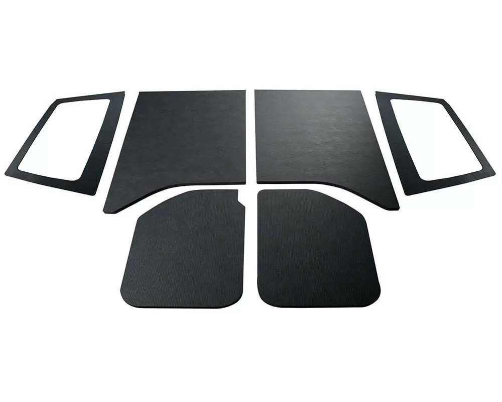 Design Engineering DEI Black Leather Look Head Liner Kit Jeep Wrangler JK 2-Door 2011-2018 - 50288