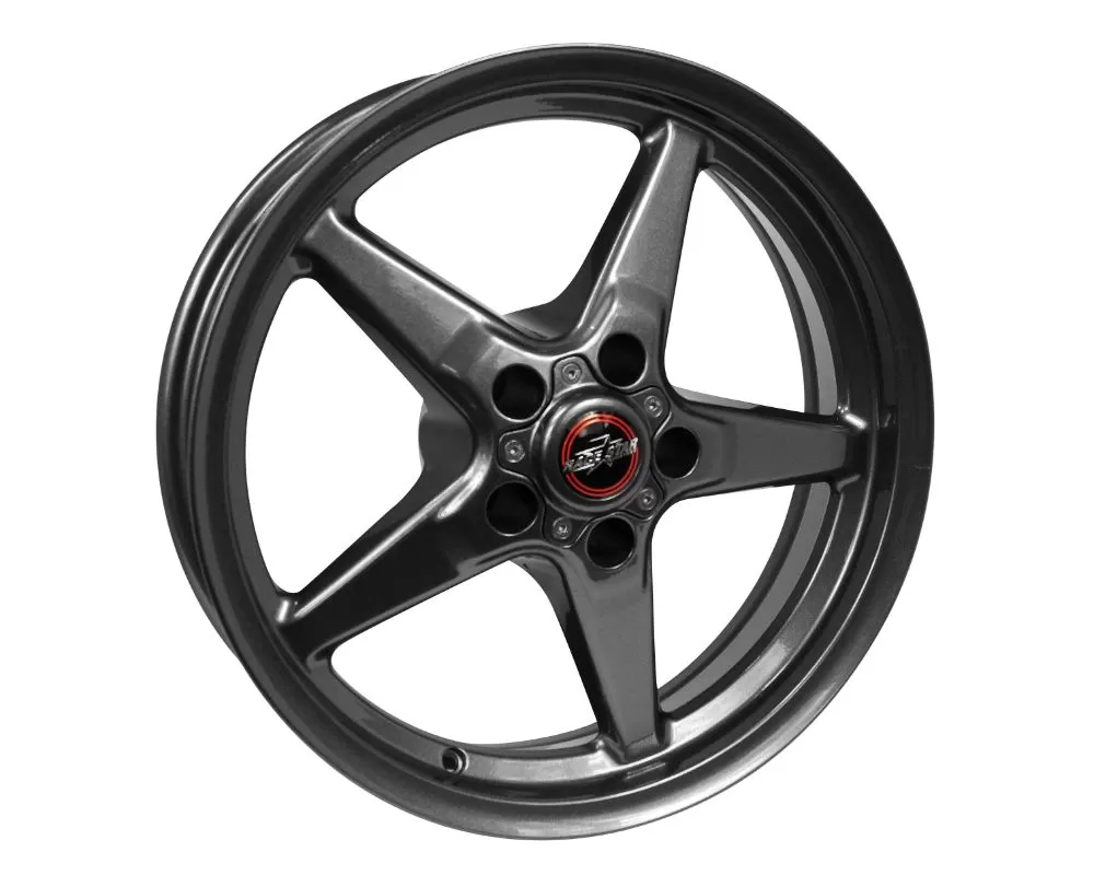 Race Star Wheels 92 Drag Star Wheel 20x6 5x115 -8.9mm Metallic Grey - 92-060446G
