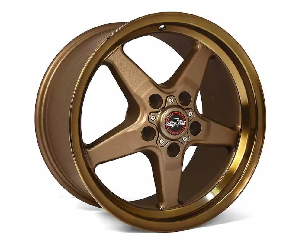 Race Star Wheels 92 Drag Star Wheel 15x3.75 5x4.5 -28.7mm Matte Bronze - 92-537140BZ