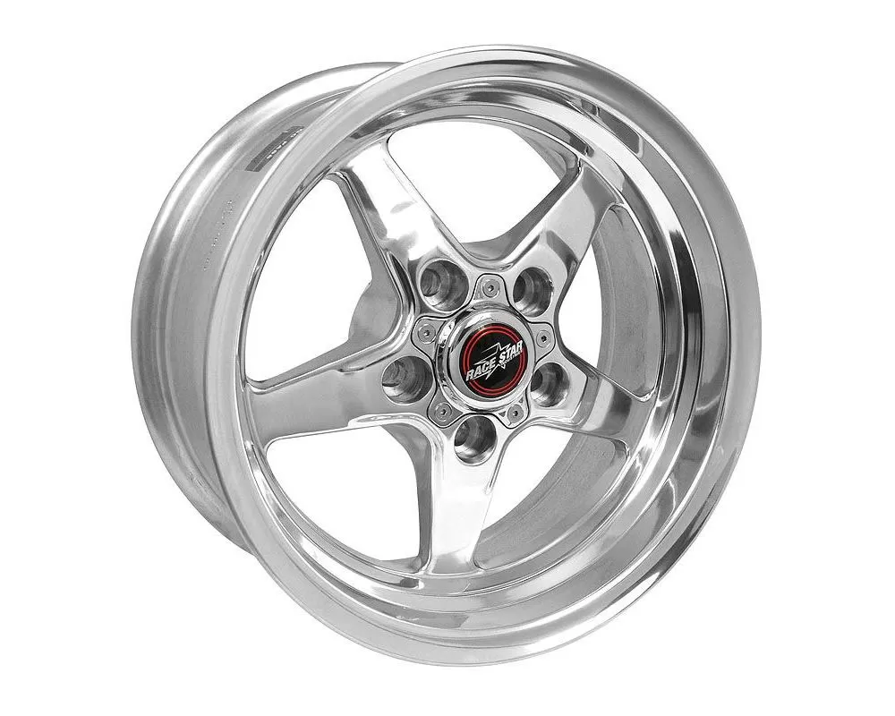 Race Star Wheels 92 Drag Star Wheel 15x7 5x4.5 12.7mm Polished Silver - 92-570146DP