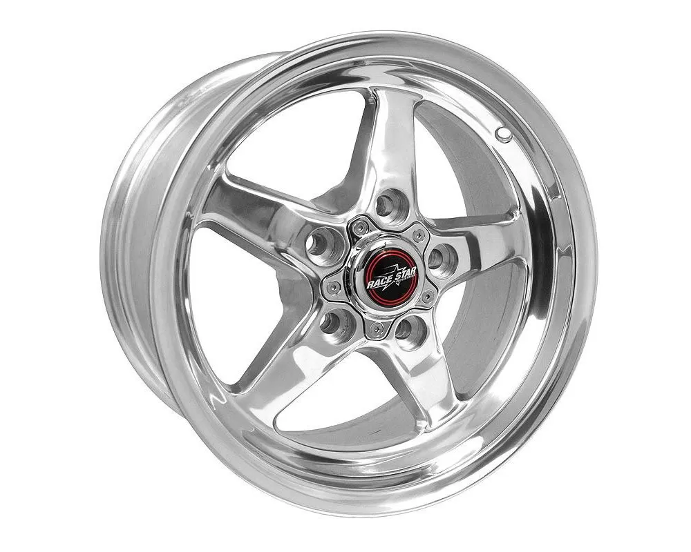 Race Star Wheels 92 Drag Star Wheel 15x8 5x4.5 19mm Polished Silver - 92-580150DP