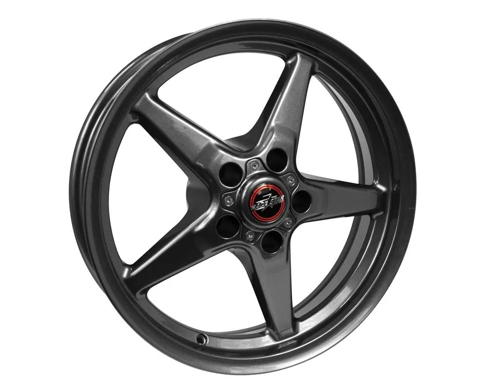 Race Star Wheels 92 Drag Star Wheel 17x4.5 5x4.5 25.4mm Metallic Grey - 92-745142G