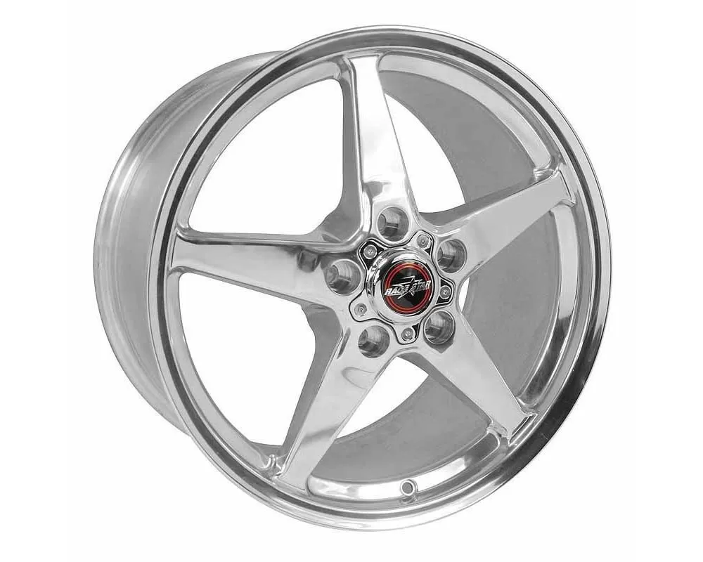 Race Star Wheels 92 Drag Star Wheel 18x10.5 5x4.75 52mm Polished Silver - 92-805255DP