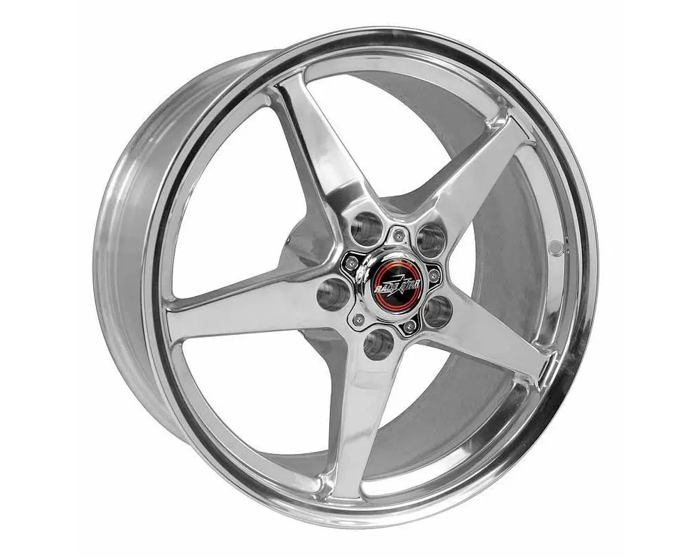 Race Star Wheels 92 Drag Star Wheel 18x8.5 5x4.75 29.5mm Polished Silver - 92-885250DP-29.5