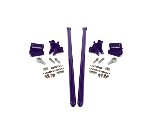 HSP Diesel 58 Inch Illusion Purple Bolt On Traction Bars 3.5 Inch Axle Diameter Chevrolet | GMC 2001-2010 - 035-1-HSP-CP