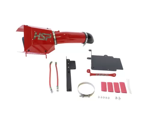 HSP Cold Air Intake Flag Red Ford Powerstroke F250/350 6.7L  2017-2019 - HSP-P-402-2-HSP-BR