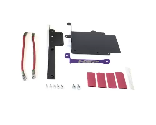 HSP Battery Relocation Kit Illusion Purple Ford Powerstroke F250/350 6.7L 2017-2019 - HSP-P-425-2-HSP-CP