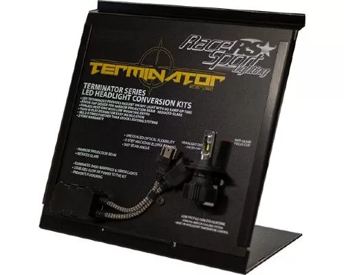 Race Sport Lighting Terminator LED Kit Professional 5-Axis Counter | Slat wall Retail Display - 1007229