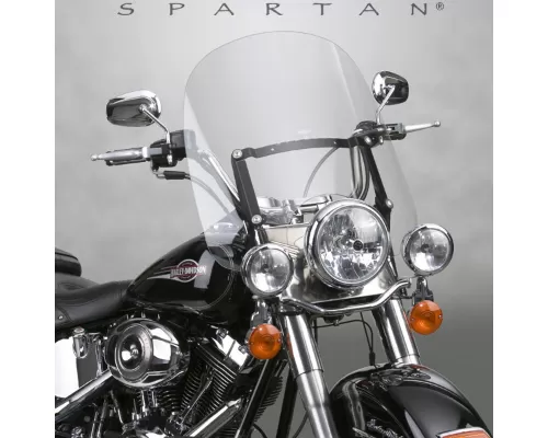 National Cycle Spartan Windshield Clear Quick Release 18.5" Harley-Davidson N21200 - N21200