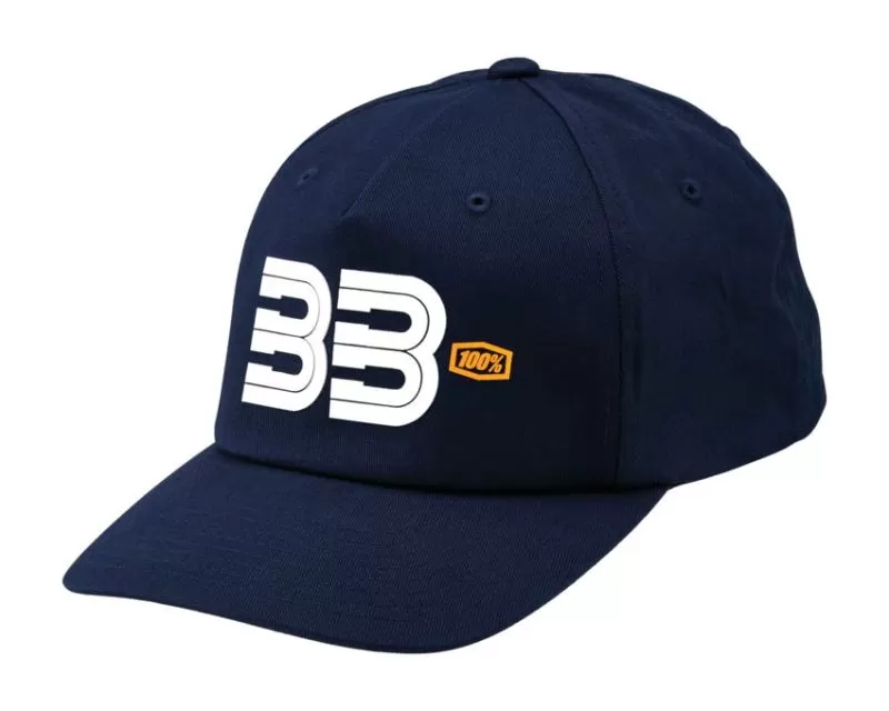 100% BB33 Xfit Hat Navy - BB-20039-015-18