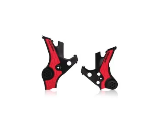 Acerbis X-Grip Black/Red Frame Guard - 2858821042