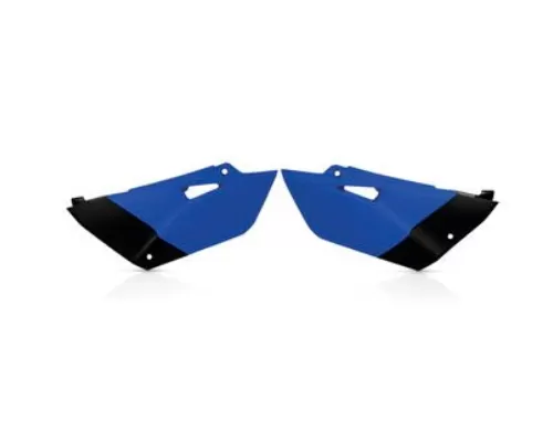 Acerbis Blue/Black Side Number Plates for Yamaha - 2403051034