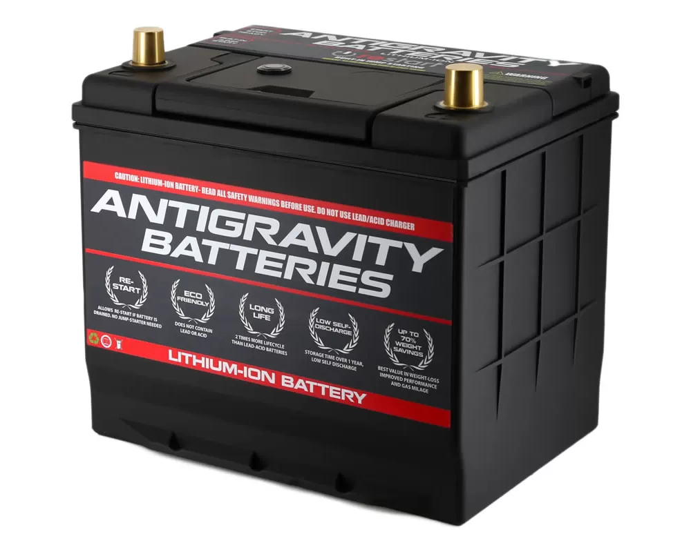 Antigravity 40Ah Group 24R Lithium Car Battery w/Re-Start - AG-24R-40-RS