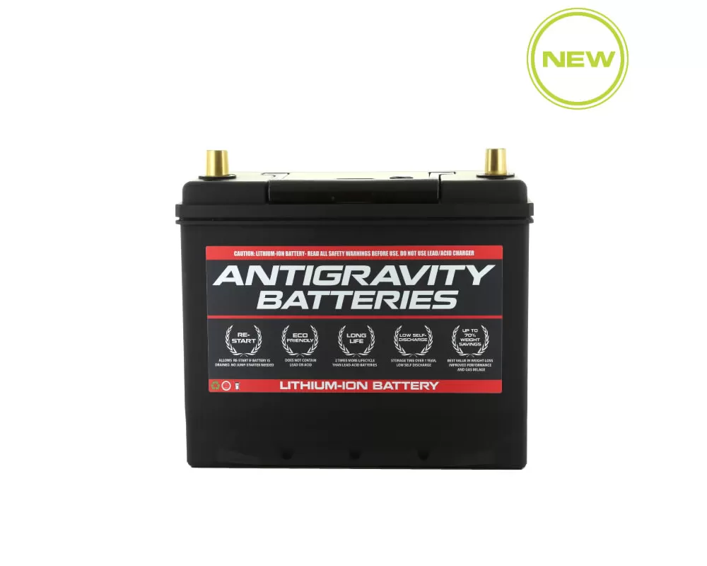 Antigravity 24Ah Group 75 Lithium Car Battery w/Re-Start - AG-75-24-RS
