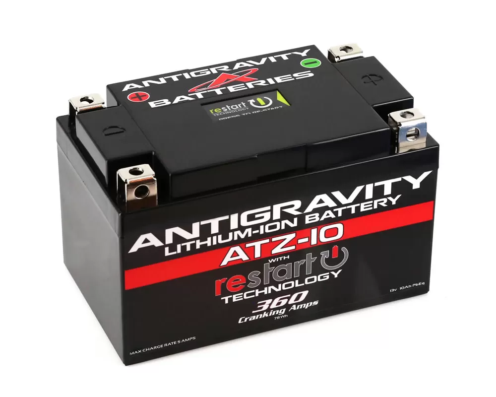 Antigravity 330 Cranking Amps ATZ10 Lithium Battery - AG-ATZ10-RS