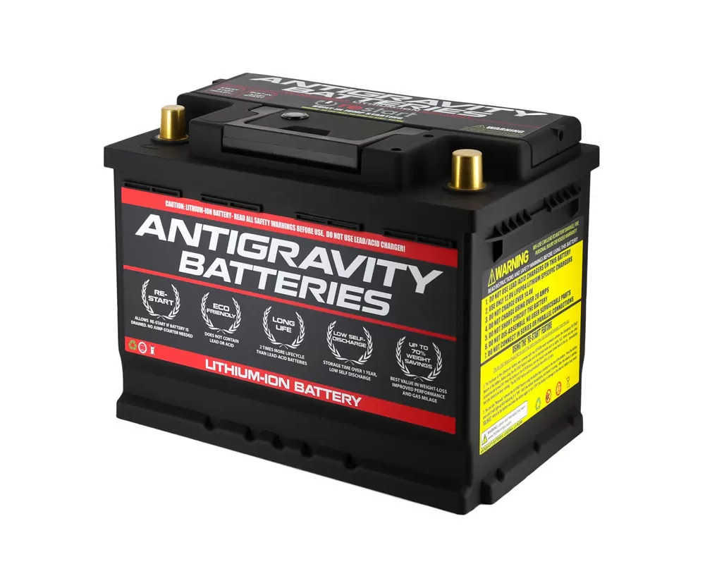Antigravity 24Ah H5/Group 47 Lithium Car Battery w/Re-Start - AG-H5-24-RS