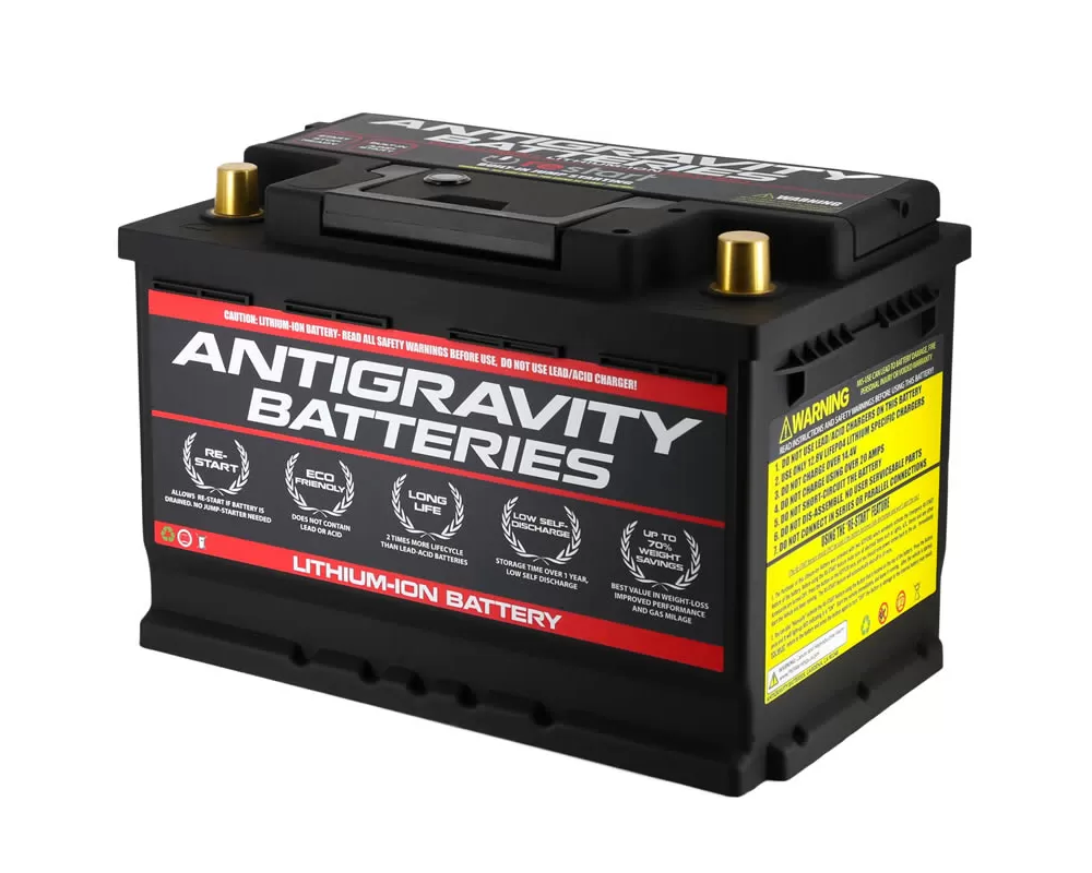 Antigravity 24Ah H6/Group 48 Lithium Car Battery w/Re-Start - AG-H6-24-RS