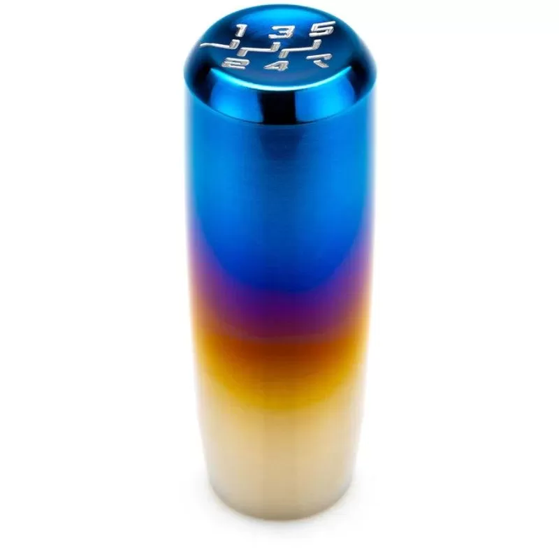 Raceseng Blue Spitfire 5 Speed Reverse Right & Down With M10X1.25MM Adapter MonoTi Shift Knob - 0882SF-08014-081104