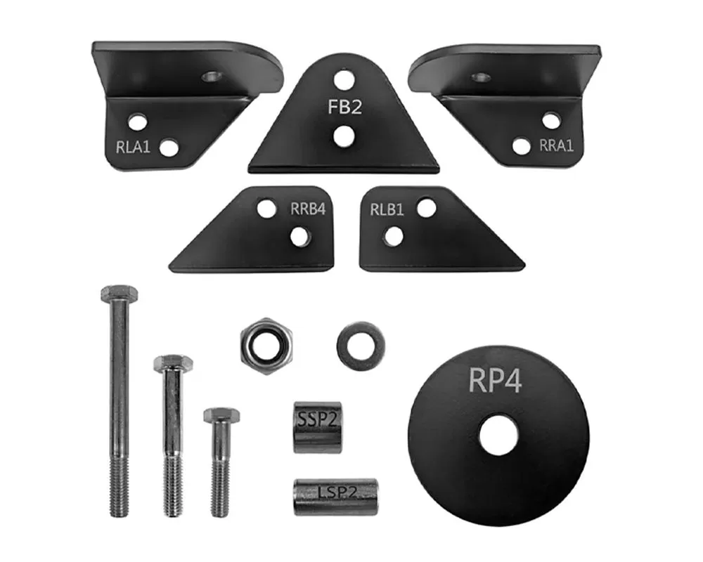Demon Powersports 2 Inch Bracket Lift Kit Polaris RZR 570 2014-2020 - PABL-6001HD