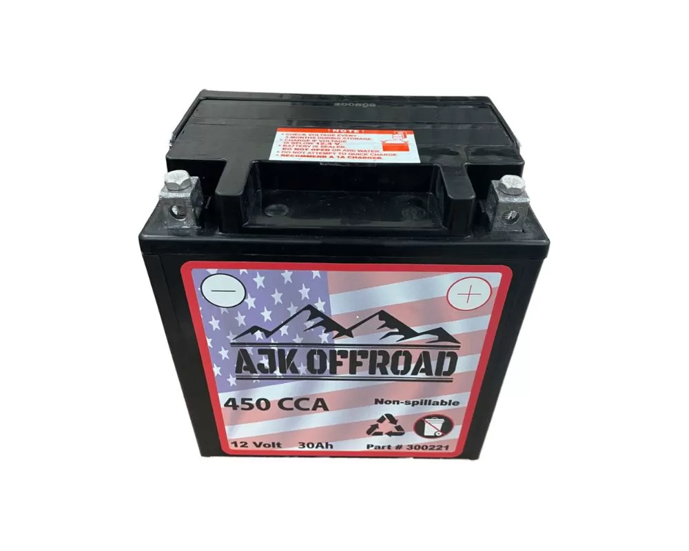 AJK Offroad 450 CCA Battery - 300221