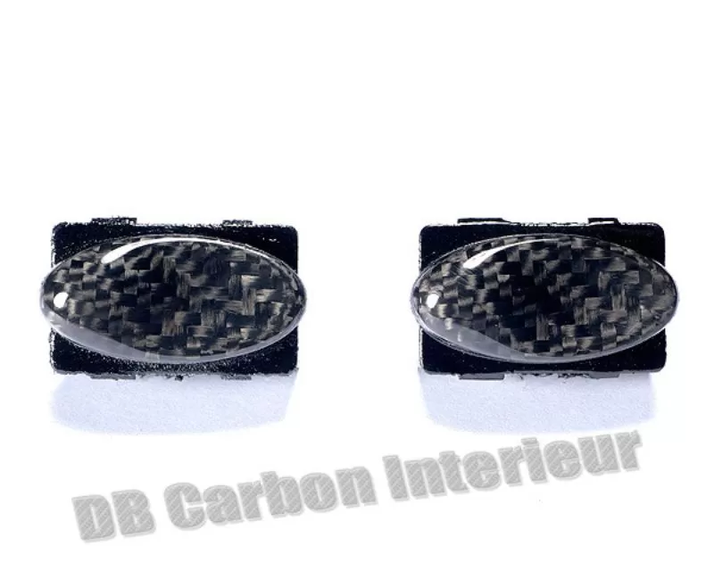 DB Carbon 2x Blind Switch Ashtray Cladding Porsche 986 Boxster 1997-2004 - 096-0002