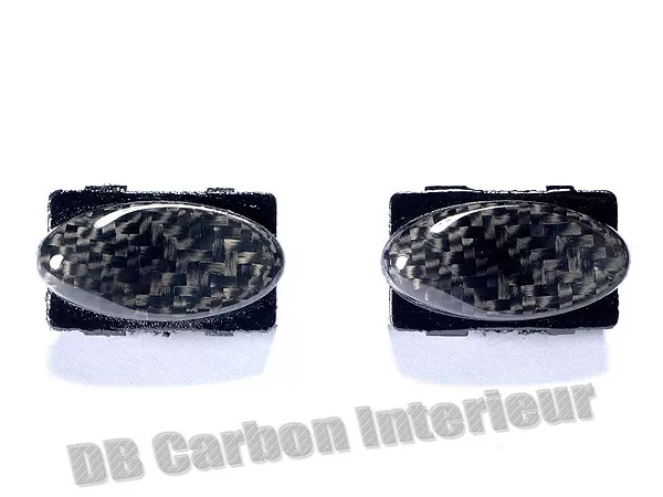 DB Carbon 2x Blind Switches for Ashtray Cover Porsche 996 Turbo 2001-2005 - 096TU-0001