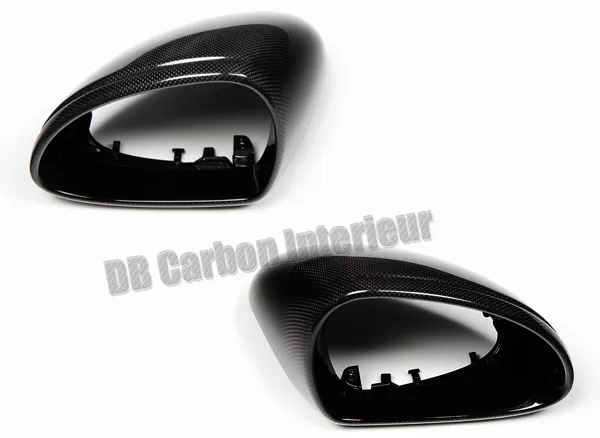 DB Carbon Side Mirrors R + L Porsche 981 Cayman | Cayman S | Cayman GTS 2014-2016 - 1014CAY-0001