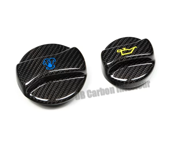 DB Carbon Oil & Cooling Water Lid Porsche 992 Carrera | S | 4 | 4S | GTS 2019+ - 1846-0001