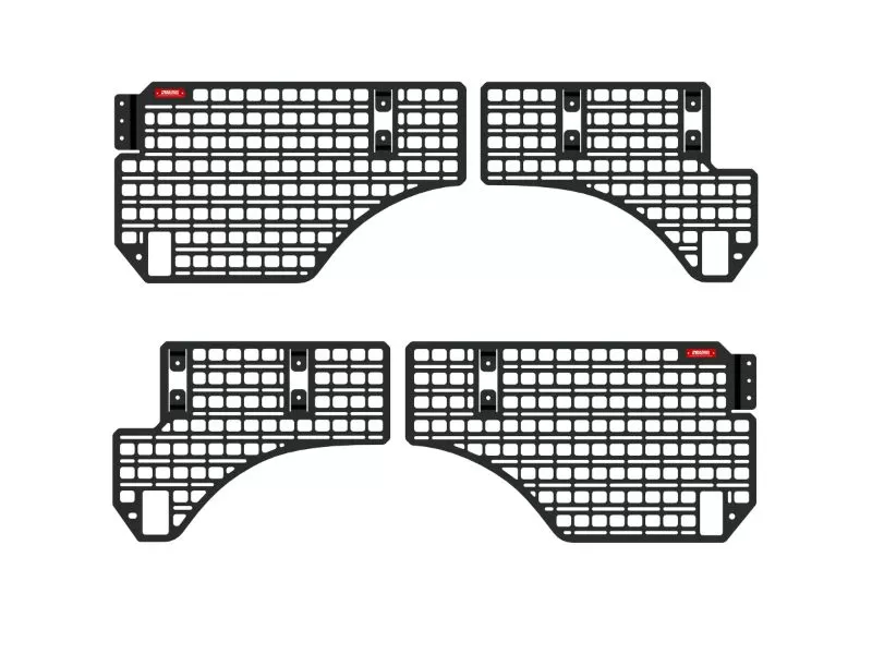 BuiltRight Industries 4 Pc Set Bedside Rack System RAM 1500 | 2500 5ft 7" Bed 2019+ - 102501