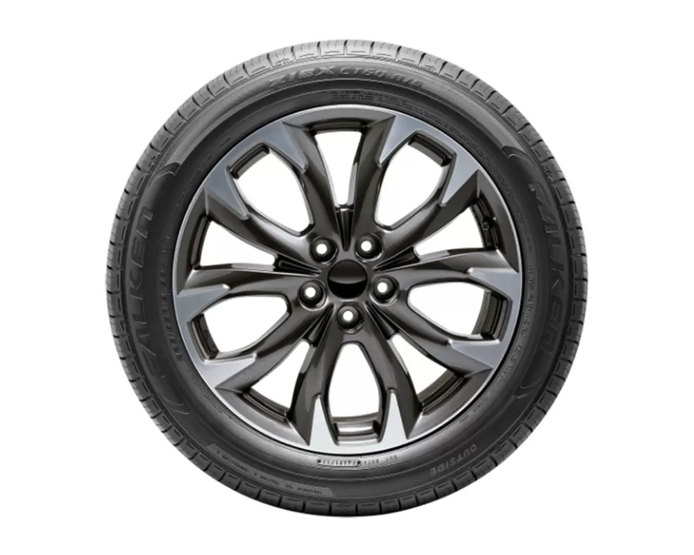 Falken Ziex CT60 A/S Tire 255/50R19 107V XL Black Side Wall - 28045479