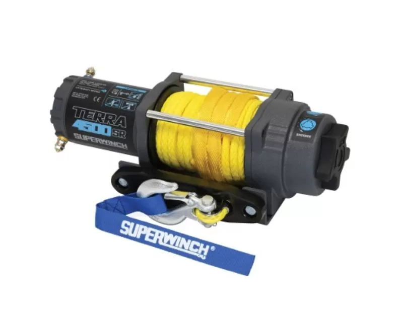 Superwinch Synthetic Rope Terra 4500 LBS 12V DC 1/4in x 50ft - suw1145270
