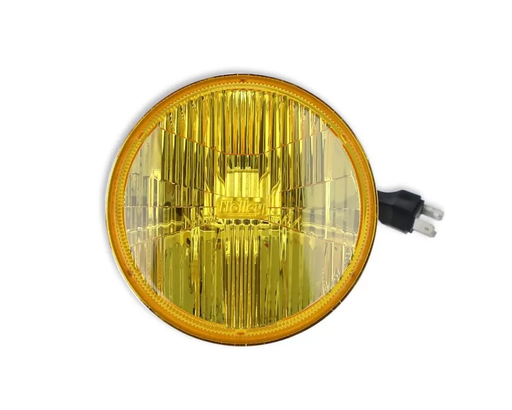 Retrobright LED Sealed 5.75In Round Yellow - LFRB105