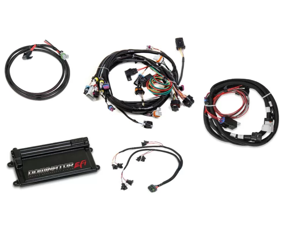 Holley EFI Dominator Kit GM LS1 Main Harness & Transmission Control w/ EV1 Injector - 550-656
