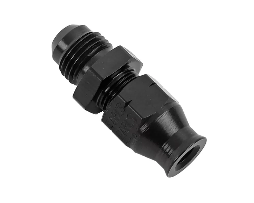 Earl's Performance -6AN 1/4in Black Aluminum Tube Adapter Fittings - Each - EAR-AT165064ERL