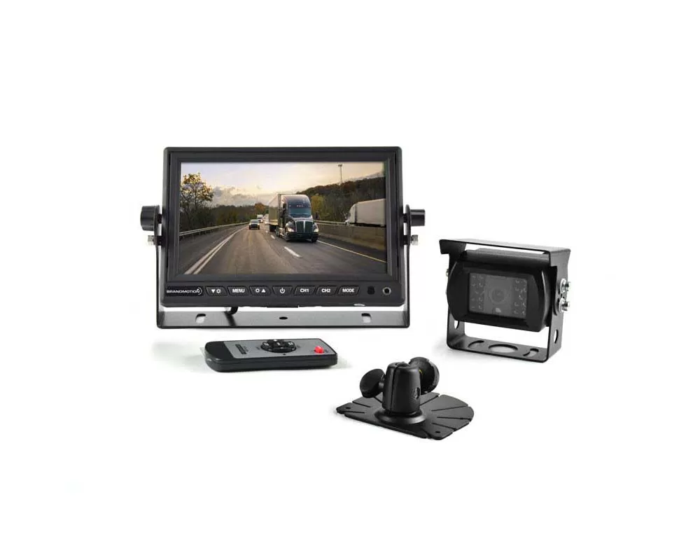 Brandmotion Commercial Grade High Definition Rear Vision System with 7" HD Monitor - AHDS-7702