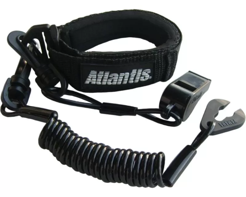 Atlantis Black Pro Floating Wrist Lanyard - A8130PFW