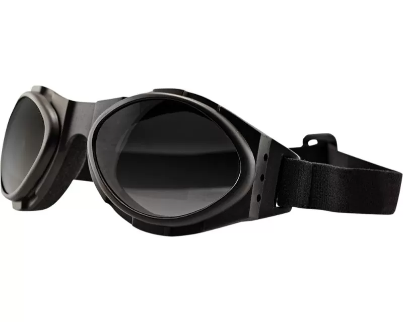 Bobster Bugeye II Sunglasses Black w/ Amber,Clear,Smoke Lenses - BA2C31AC