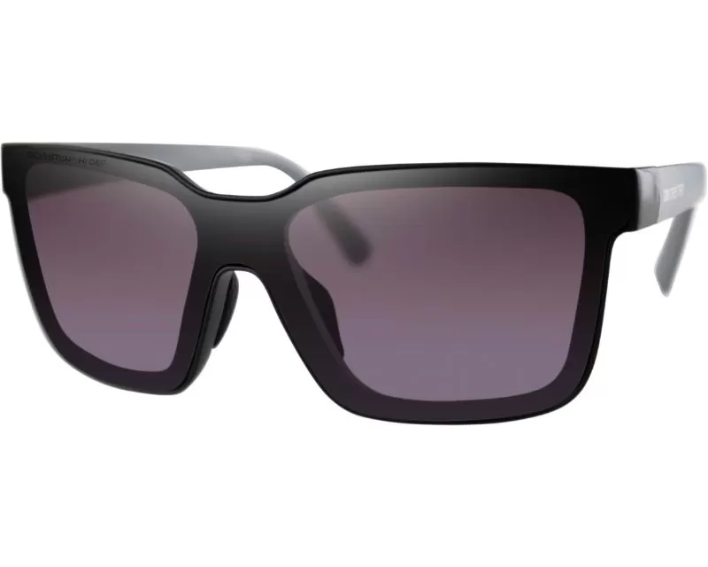 Bobster Boost Sunglasses Matte Black w/ Grey|Purple|Silver Mirror - BBST001H