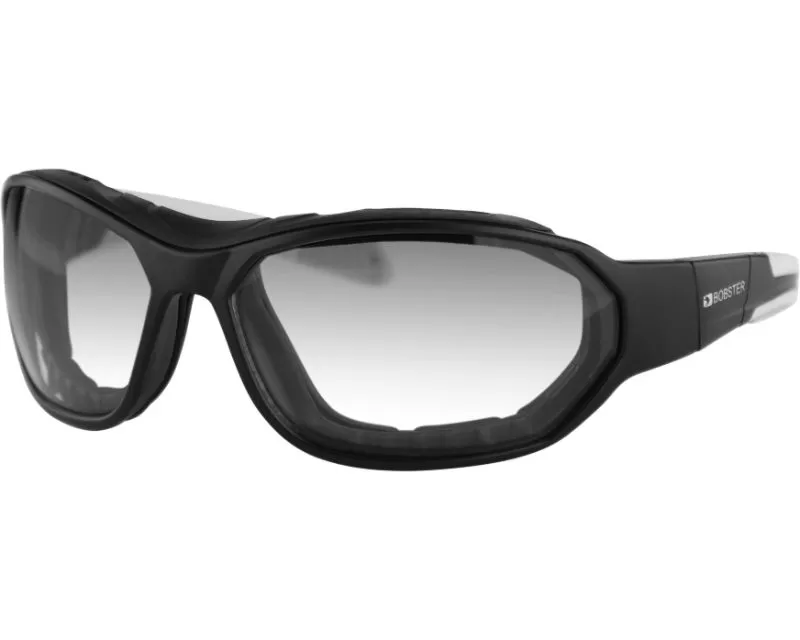 Bobster Force Convertible Glasses Matte Black w/ Clear Photochromic Lens - BFOR001T