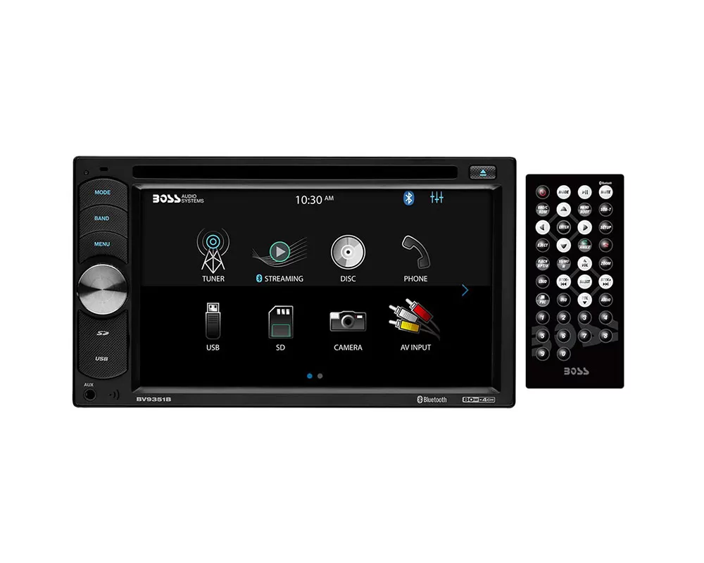 Boss Audio 6.2" 320 Watts Touchscreen Double Din With Bluetooth/Remote - BV9351B