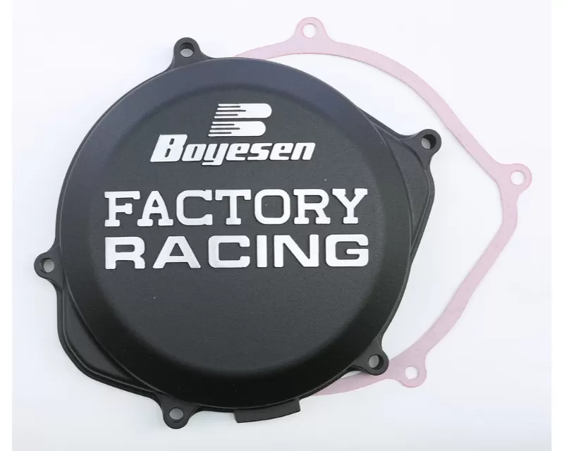 Boyesen Factory Racing Clutch Cover Black Honda CRF450R 2009-2016 - CC-06AB