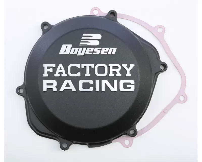 Boyesen Factory Racing Clutch Cover Black Honda TRX450ER Electric Start | TRX450R | CRF450R 2002-2009 - CC-06B