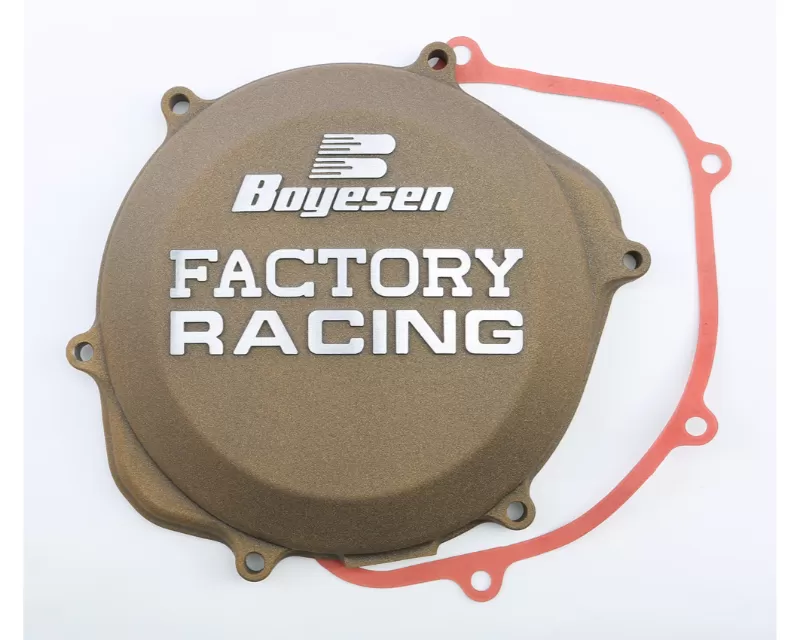 Boyesen Factory Racing Clutch Cover Magnesium Honda TRX450ER Electric Start | TRX450R | CRF450R 2002-2009 - CC-06M
