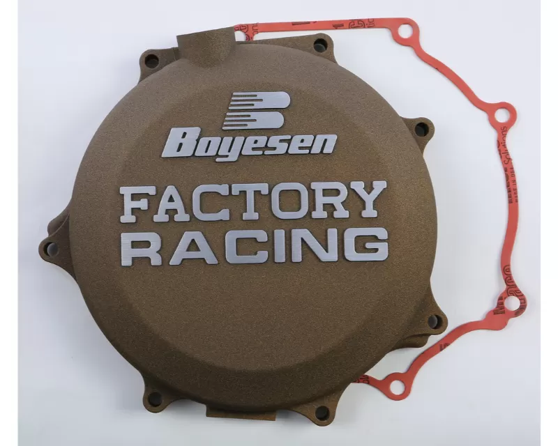 Boyesen Factory Racing Clutch Cover Magnesium Kawasaki KX450F | KFX 450R 2006-2015 - CC-18M
