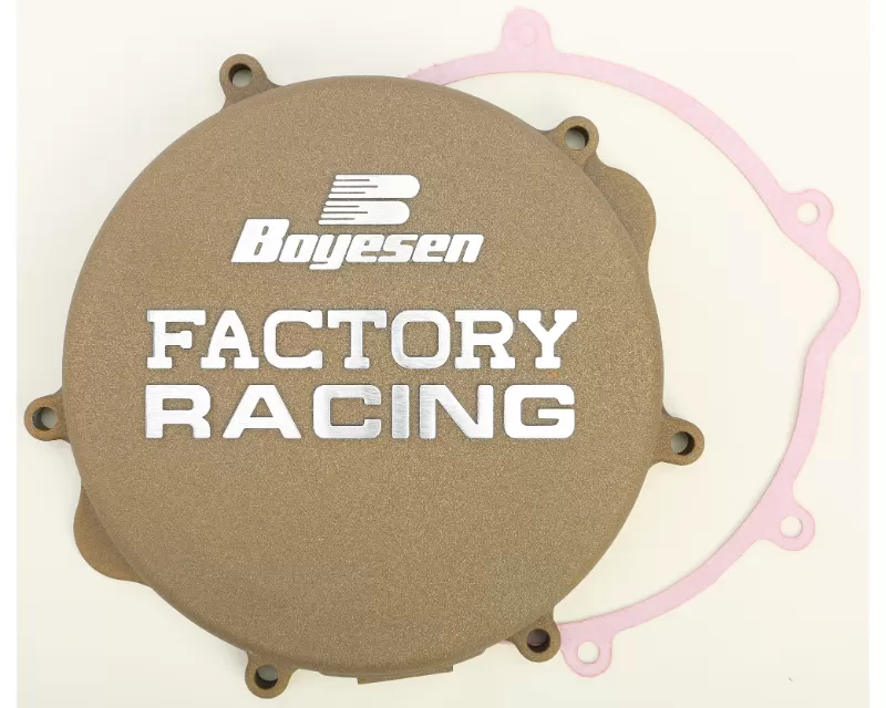 Boyesen Factory Racing Clutch Cover Magnesium Suzuki RM250 2000-2008 - CC-22M